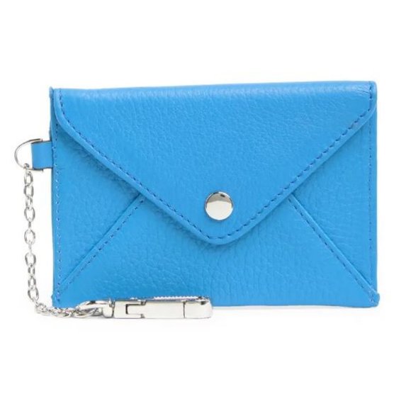 CLEARANCE Aimee Kestenberg Ashlee Pouch, Memphis Blue - Picture 1 of 5